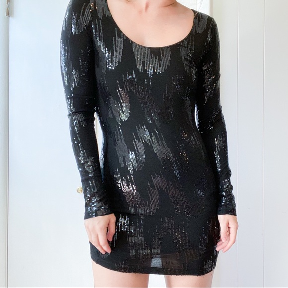 Boutique Sequin Bodycon Dress - Reputation - Eras Tour Outfit - Picture 1 of 3